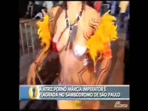 MARCIA IMPERATOR NUDE/SEXY SCENE IN CARNAVAL BRAZIL