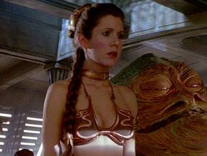 Carrie FisherSexy in Return of the Jedi