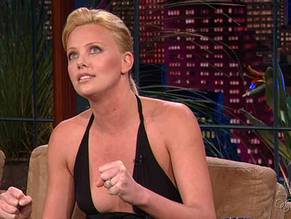 Charlize TheronSexy in The Tonight Show