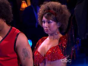 Cheryl BurkeSexy in Dancing with the Stars