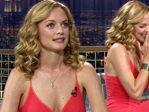 Heather GrahamSexy in Late Show with David Letterman