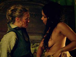 Jessica Parker KennedySexy in Black Sails