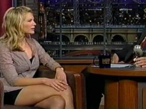 Kirsten DunstSexy in Late Show with David Letterman
