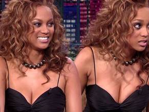 Tyra BanksSexy in The Tonight Show