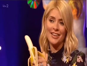 HOLLY WILLOUGHBY in CELEBRITY JUICE(2008)