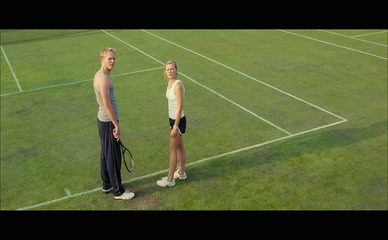 KIRSTEN DUNST NUDE/SEXY SCENE IN WIMBLEDON