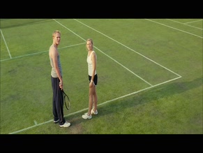 KIRSTEN DUNST NUDE/SEXY SCENE IN WIMBLEDON