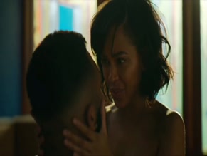 MEAGAN GOOD NUDE/SEXY SCENE IN HARLEM