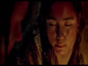SANDRINE HOLT NUDE/SEXY SCENE IN BLACK ROBE