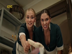 VALERIYA ASTAPOVA,AGATA MUCENIECE NUDE/SEXY SCENE IN KHIMKINSKIE VEDMY