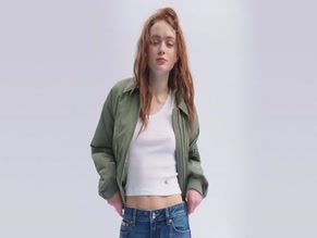 SADIE SINK in SADIE SINK SEXY IN CALVIN KLEIN : FEEL THE FIT PHOTOSHOOT BY AIDAN ZAMIRI