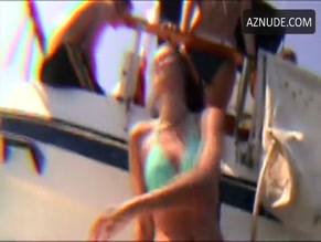 COURTNEY SCHEUERMAN NUDE/SEXY SCENE IN HAUNTED BOAT