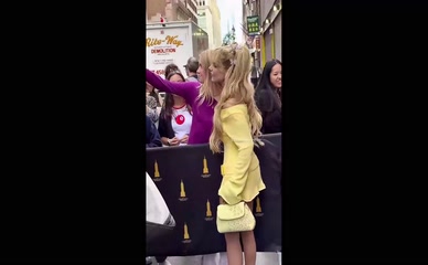 MCKENNA GRACE NUDE/SEXY SCENE IN MCKENNA GRACE SEXY IN THE HUNGER GAMES: SUNRISE ON THE REAPING PRESS TOUR & SIGNING IN NEW YORK CITY