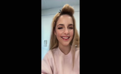 MCKENNA GRACE in MCKENNA GRACE PINK BRA