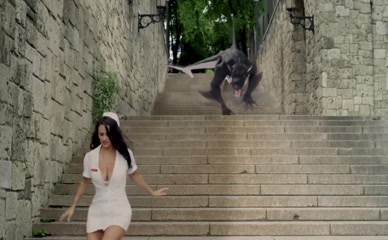 JENNIFER WENGER NUDE/SEXY SCENE IN SHARKTOPUS VS. WHALEWOLF