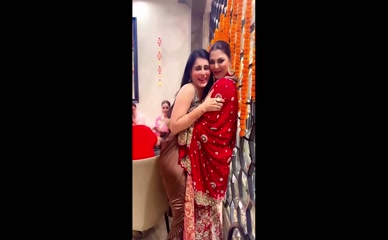 REHAA KHANN NUDE/SEXY SCENE IN REHAA KHANN SEXY IN BOLLYWOOD DIWALI PARTY