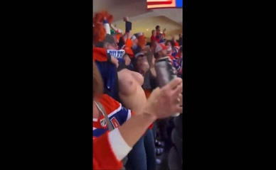 UNKNOWN in Fan Girl Sexy And Nude Flashes Her Hot Boobs At Stanley Cup Finals In Florida