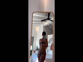 NATHY PELUSO in NATHY PELUSO FLAUNTS HER STUNNING BODY WEARING A SEXY MICRO BIKINI2022