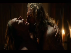 FRIDA GUSTAVSSON NUDE/SEXY SCENE IN VIKINGS: VALHALLA