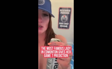 UNKNOWN in Edmonton Oilers Fan Girl Sexy And Nude Teases Her Hot Boobs In A Steamy Shower