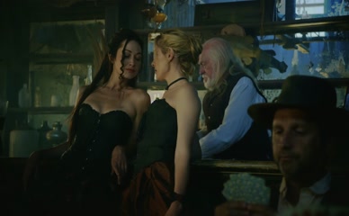 HANNAH JAMES,CHANTELLE ALBERS NUDE/SEXY SCENE IN TWO SINNERS AND A MULE