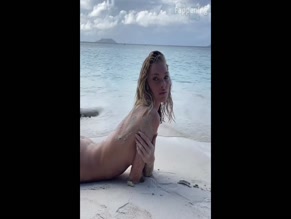 ELSA HOSK in ELSA HOSK SEXY AND NUDE BEACH PHOTOSHOOT2024