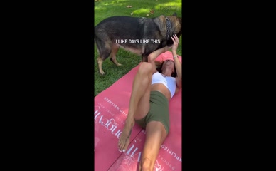 BROOKE BURKE CHARVET in Brooke Burke Flaunts Her Sexy Physique In Outdoor Yoga Session