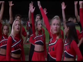 ELIZA DUSHKU,KIRSTEN DUNST NUDE/SEXY SCENE IN BRING IT ON