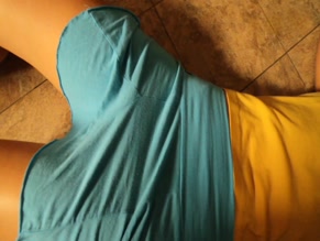 CHRISTINA DEROSA NUDE/SEXY SCENE IN FLESH BLANKET