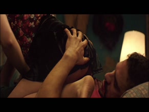 EVA DE DOMINICI NUDE/SEXY SCENE IN TIGER, BLOOD IN THE MOUTH