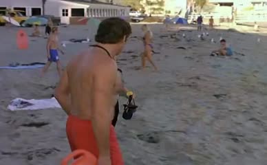 DONNA D'ERRICO NUDE/SEXY SCENE IN BAYWATCH NIGHTS