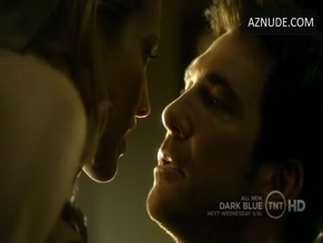 TRICIA HELFER in DARK BLUE