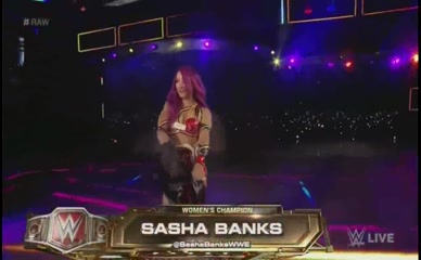 SASHA BANKS in Wwe Monday Night Raw