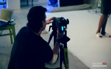 SARA OKS NUDE/SEXY SCENE IN MAXIM MAGAZINE RUSSIA