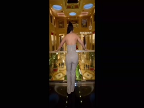 DEMETRIA OBILOR in DEMETRIA OBILOR AT A LAS VEGAS HOTEL (2025)