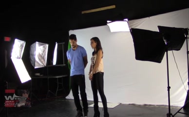 SARAH FASHA NUDE/SEXY SCENE IN SARAH FASHA KISSING PRANK - CASTING SHOOT FOR CUM GUM