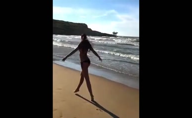 OLGA BUZOVA in Olga Buzova Sexy Bikini On The Beach