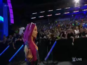 SASHA BANKS in WWE MONDAY NIGHT RAW 