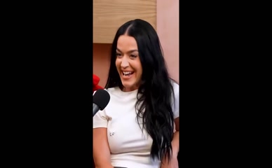 KATY PERRY in Katy Perry Sexy Shows Off Her Hot Nipple Piercing At A Podcast Interview In Los Angeles