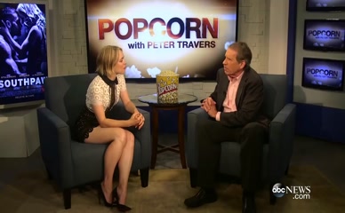 RACHEL MCADAMS in Popcorn With Peter Travers