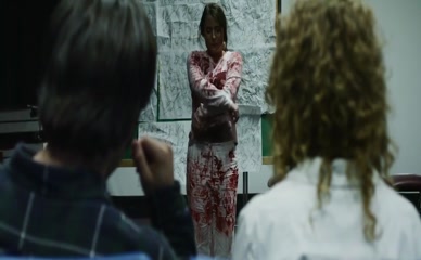 SARAH SERIO NUDE/SEXY SCENE IN AT NIGHT COMES WOLVES