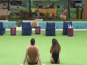 ALANE DIAS,GIOVANNA PITEL NUDE/SEXY SCENE IN BIG BROTHER BRASIL 2024