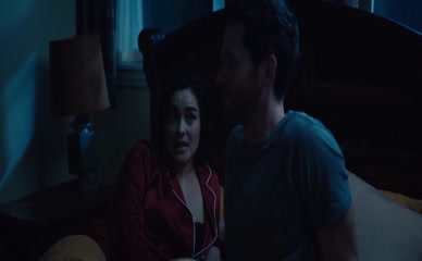 SHANNYN SOSSAMON NUDE/SEXY SCENE IN GHOST LIGHT