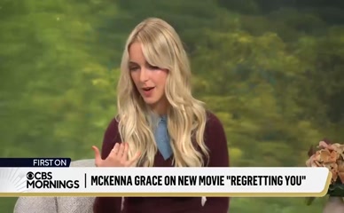 MCKENNA GRACE NUDE/SEXY SCENE IN MCKENNA GRACE SEXY IN CBS MORNINGS, NEW YORK