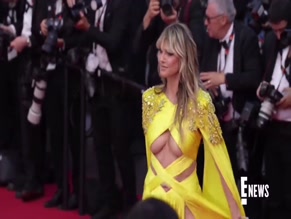 HEIDI KLUM in HEIDI KLUM SHOWS NIPPLE ACCIDENT IN CANNES FILM FESTIVAL2023