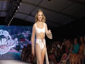 KARA DEL TORO NUDE/SEXY SCENE IN KARA DEL TORO SEXY WALKING THE BEACH BUNNY FASHION SHOW!