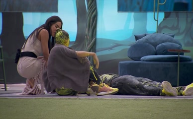 ALANE DIAS NUDE/SEXY SCENE IN BIG BROTHER BRASIL 2024