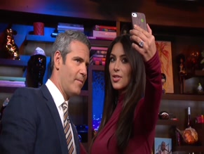 KIM KARDASHIAN in WATCH WHAT HAPPENS LIVE WITH ANDY COHEN(2009)