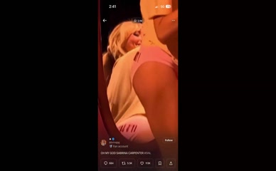 SABRINA CARPENTER NUDE/SEXY SCENE IN SATURDAY NIGHT LIVE