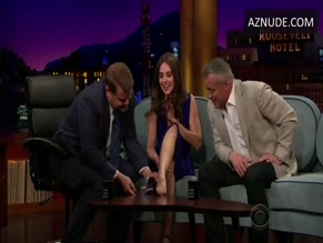 ALISON BRIE NUDE/SEXY SCENE IN THE LATE LATE SHOW WITH JAMES CORDEN